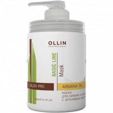 Ollin Basic Line Шампунь для сияния и блеска с аргановым маслом